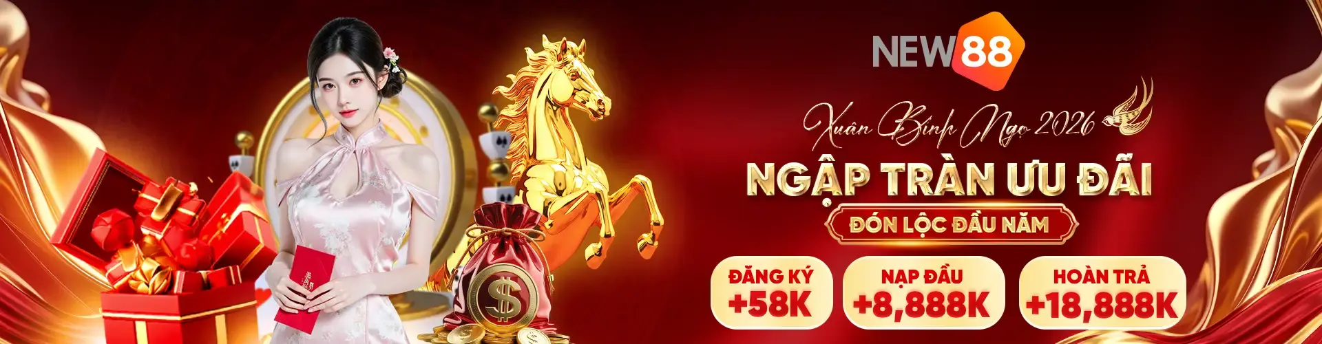 Banner New88 về ứng dụng và khu nội dung di động